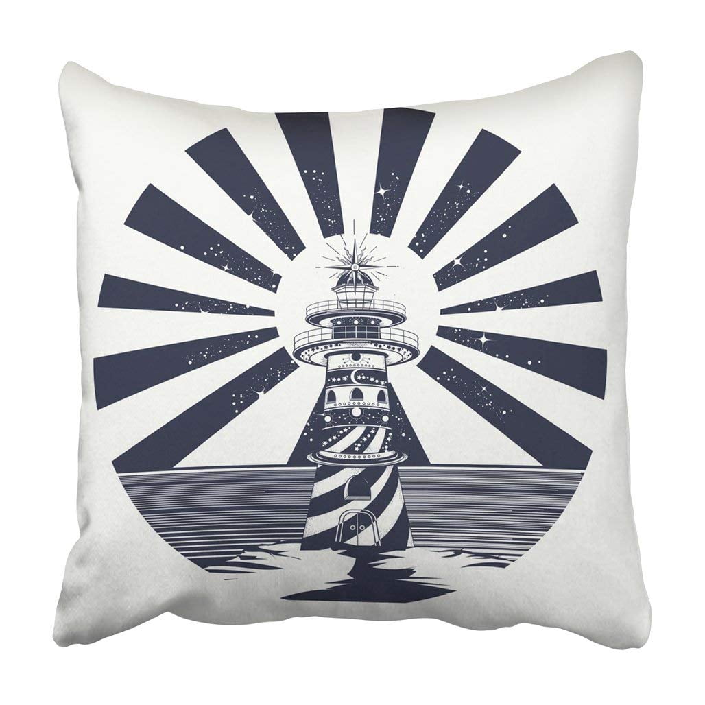ARTJIA Lighthouse Tattoo Symbol Of Meditation Hiking Adventures ...