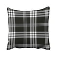 thumbnail image 1 of ARTJIA Red Plaid Lumberjack And Buffalo Check Tartan And Gingham Style Trendy White Pillowcase Cushion Cover 20x20 inch, 1 of 1