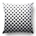 thumbnail image 1 of ARTJIA Repeating Black And White Square Pattern Design Pillowcase Pillow Cushion Cover 16x16 inch, 1 of 1