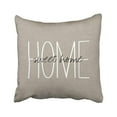 thumbnail image 1 of ARTJIA love rustic chic home sweet home lumbar Pillowcase Pillow Cover 18x18 inches, 1 of 1