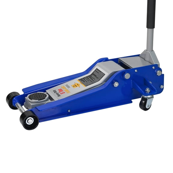 ARTMAN Hydraulic Jack, 5 Ton(11,000lbs)Low Profile Floor Jack, Heavy-Duty Steel Racing Floor Jack with dual Piston Quick Lift Pump, Floor Jack Lifting Range 3.54"-21.65"