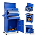 thumbnail image 1 of ARTMAN 2-IN-1 Rolling Tool Chest ,5-Drawer Tool Cabinet Organizer with Drawers and Wheels for Workshop Garage Warehouse, 1 of 21
