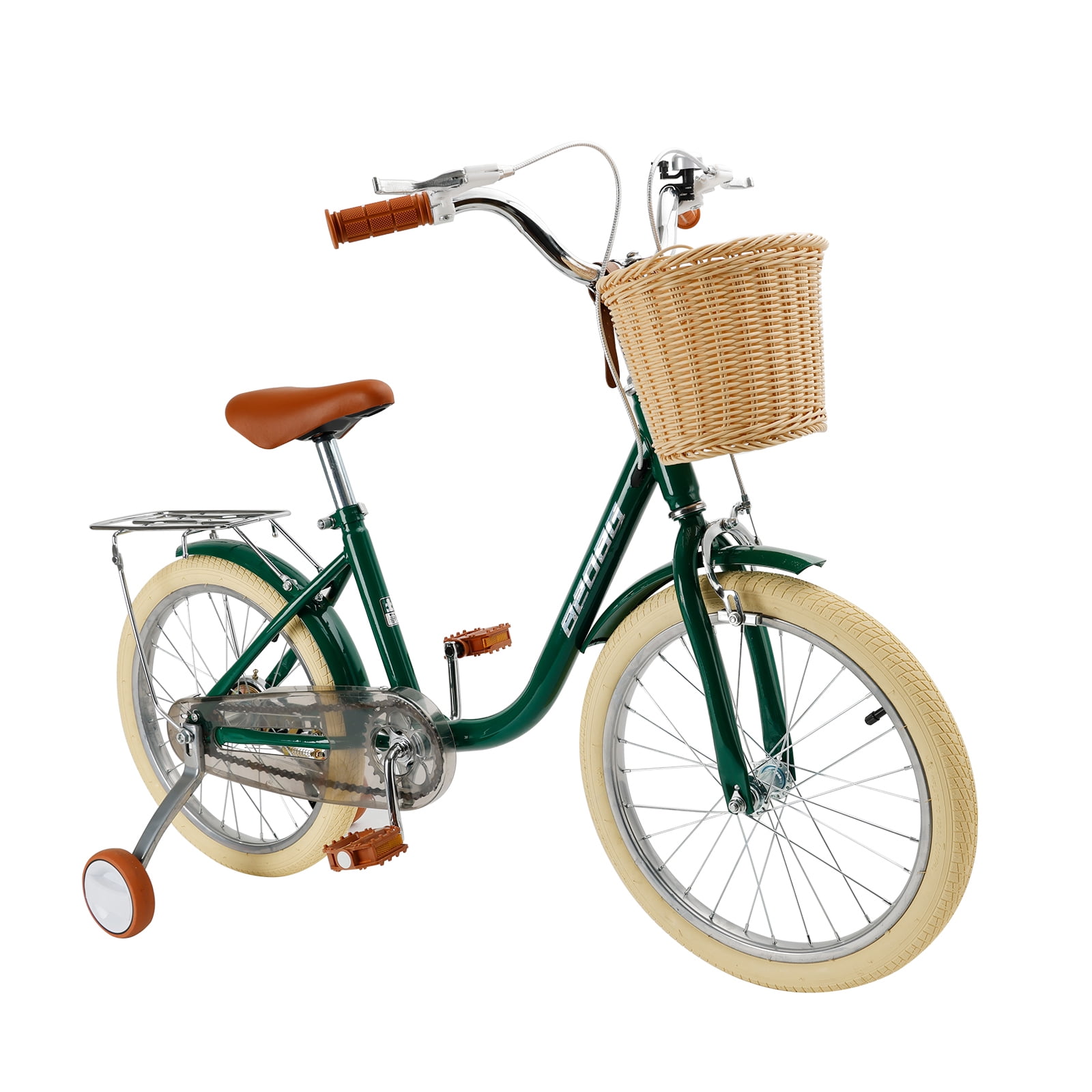 ARTUDATECH 18 Inch Kids Bike with Removable Training Wheels, Adjustable Seat, Steel Frame & Dual Brake, Kids Bicycle for 6-10 Years Old Toddler Girls Boys Sansujyuku sansujyuku.com