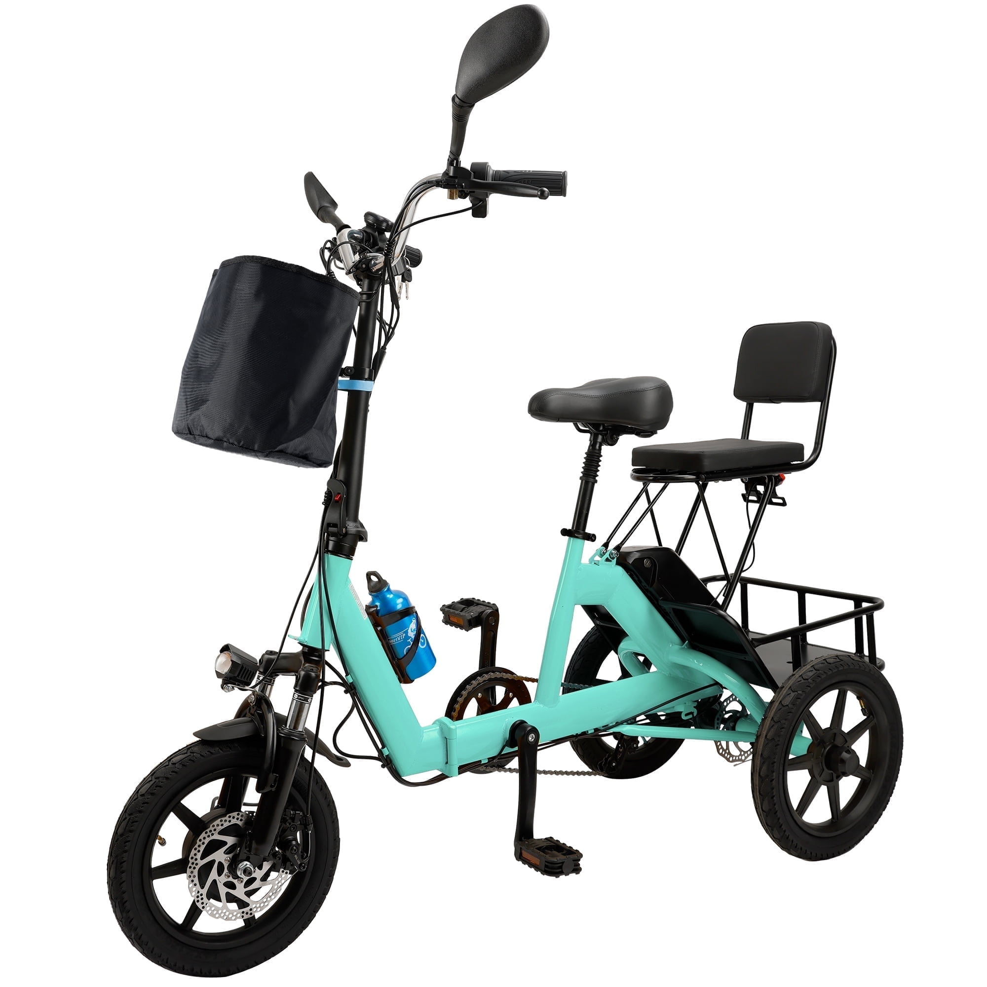 Folding Electric Tricycle Trike Foldable Folding Electric Tricycle