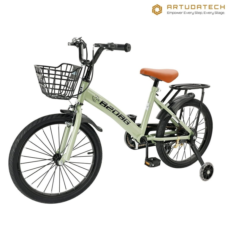 18 Inch Year Old Girls Bike ARTUDATECH Kids Bike, 18 Inch Children