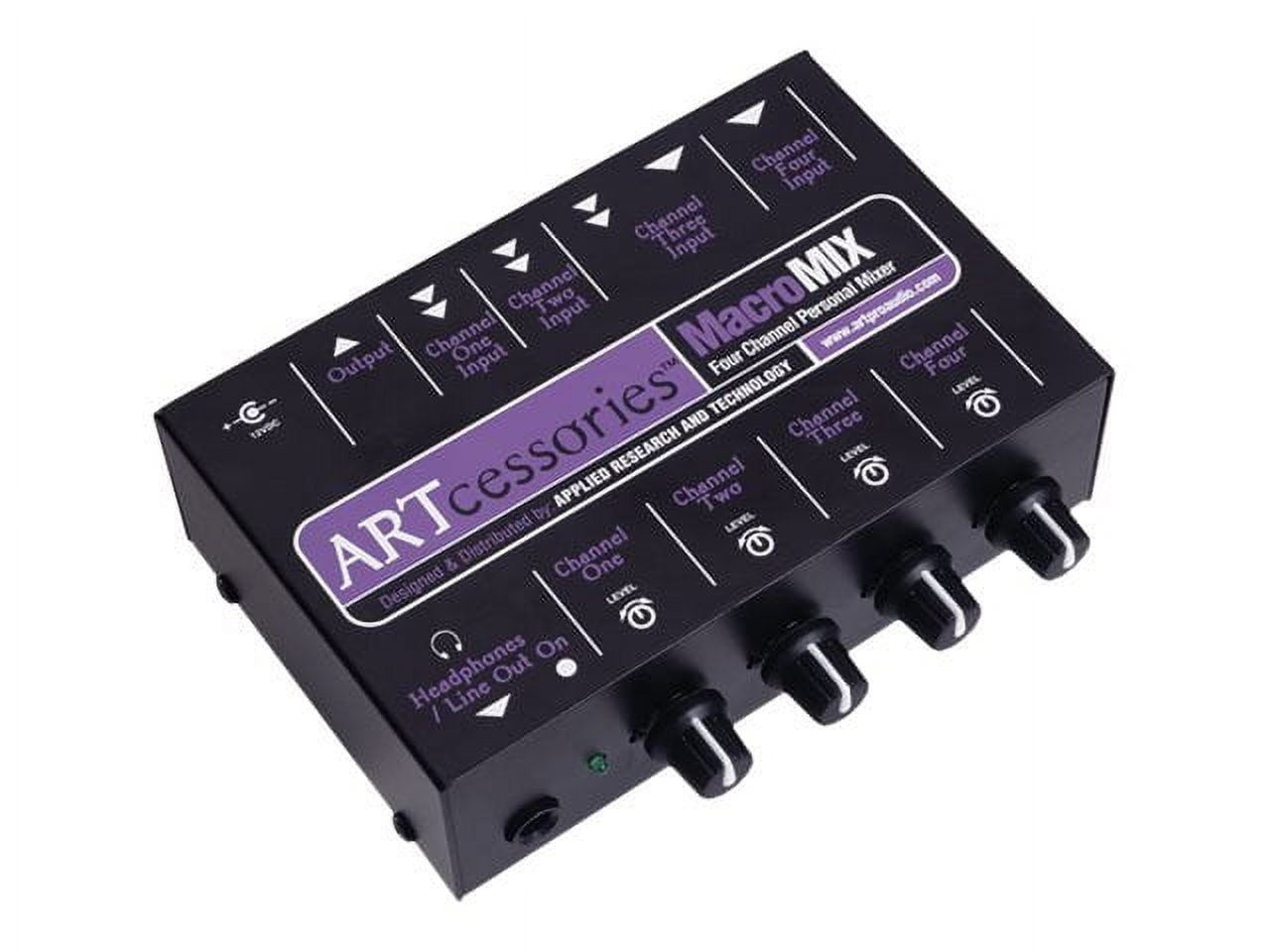 ART MacroMIX 4-Channel Line Mixer