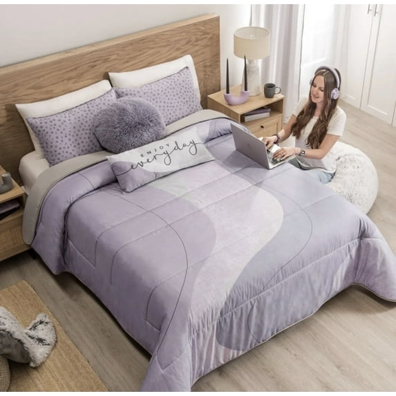 Vianney Aruba Twin Size Comforter Set Trendy Room Decor