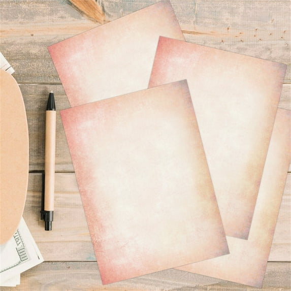 ARUTOOY 60Pcs Vintage Paper 8.3 x 11.4 inch Parchment Paper for Writing Letter Writing Paper, Decorative Printer Paper for Invitation,Letter,Resume,Art,Double Sided