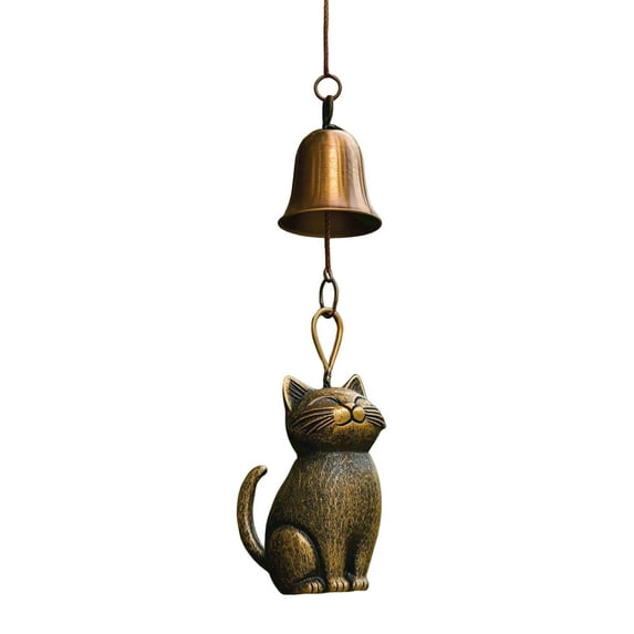 ARUTOOY Cat Wind Chimes for Outside,Gardening Gifts for Women Men Mom, Birthday Party Decorations, Memorial Gifts Cat Wind Chimes Outdoor Indoor, Room Home Wall Garden Patio Yard Decor