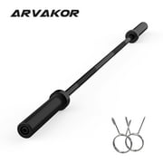 ARVAKOR Olympic Barbell Weight Bar 7FT for Strength Training, Alloy Steel, Center knurl, Suitable for 2 inch Weight Plates