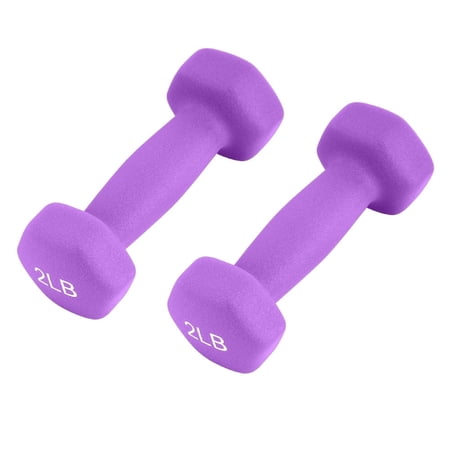 ARVAKOR Weights Dumbbells Set for Women, 2-8 Pound Dumbbells Set of 2, Non-Slip Hand Weights for Home Workouts, Portable Strength Training Neoprene dumbbells