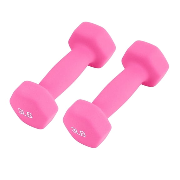 ARVAKOR Weights Dumbbells Set for Women, 2-8 Pound Dumbbells Set of 2, Non-Slip Hand Weights for Home Workouts, Portable Strength Training Neoprene dumbbells