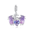 thumbnail image 1 of ARVALILS 925 Sterling Silver Iridescent CZ Fantasy Pendant, Jewelry Gift for Women’s Bracelets & Necklaces, 1 of 7