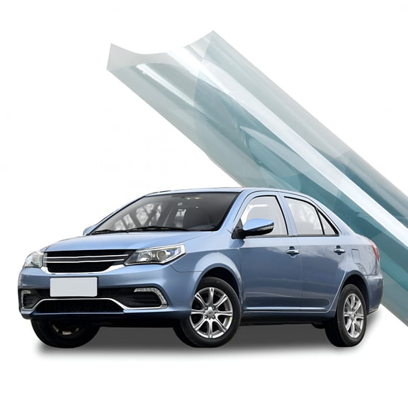 ARVELIA 75% Vlt Nano Ceramic Car Window Tint Film 60"X20" Light Blue Uv Protector Sunshade Heat Control Safety Tinting