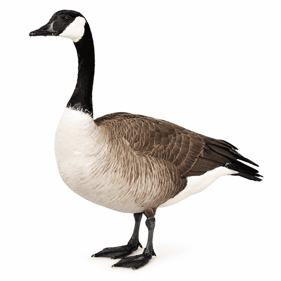 ARVELIA Garden Statues,Acrylic Canada Goose Sculpture Garden Decorations,Natural Pose Animal Statues Outdoor Statues,Style2