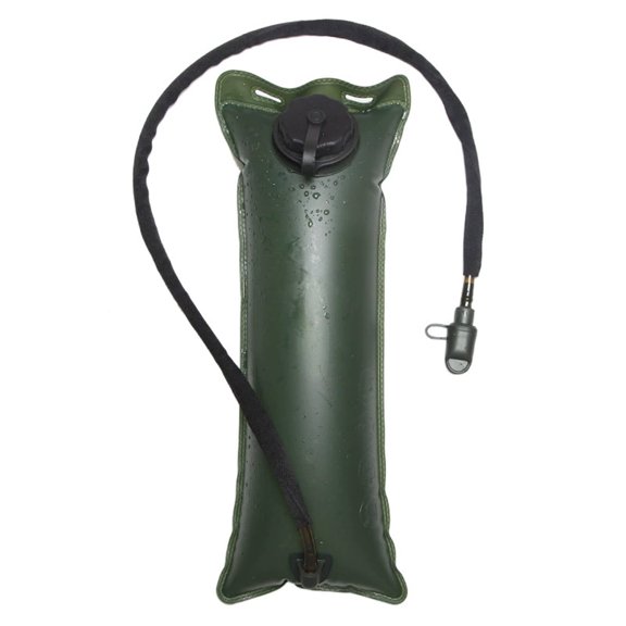 ARVELIA Hydration Bladder Heat-Resistant Design Water Bladder Leak-Resistant Design Hiking Water Bottle Black