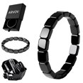 thumbnail image 1 of ARVOV Hematite Bracelet for Men, Natural Stone Beads, Stretch Fit, Black Beaded Bracelet, Men's Jewelry with Masculine Energy-Inspired Style for Daily Wear, Layering and Thoughtful Gifts, 1 of 7