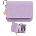 thumbnail image 1 of ARVOV Women's Elegant Minimalist Short Slim Wallet, Slim Wallet for Women, Tri-Fold Design, Multiple Card Slots, Zipper Coin Pocket, Compact Daily Carry, 1 of 6