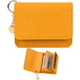 thumbnail image 1 of ARVOV Women's Elegant Minimalist Short Slim Wallet, Slim Wallet for Women, Tri-Fold Design, Multiple Card Slots, Zipper Coin Pocket, Compact Daily Carry, 1 of 6