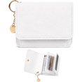 thumbnail image 1 of ARVOV Women's Elegant Minimalist Short Slim Wallet, Slim Wallet for Women, Tri-Fold Design, Multiple Card Slots, Zipper Coin Pocket, Compact Daily Carry, 1 of 6