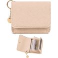 thumbnail image 1 of ARVOV Women's Elegant Minimalist Short Slim Wallet, Slim Wallet for Women, Tri-Fold Design, Multiple Card Slots, Zipper Coin Pocket, Compact Daily Carry, 1 of 6