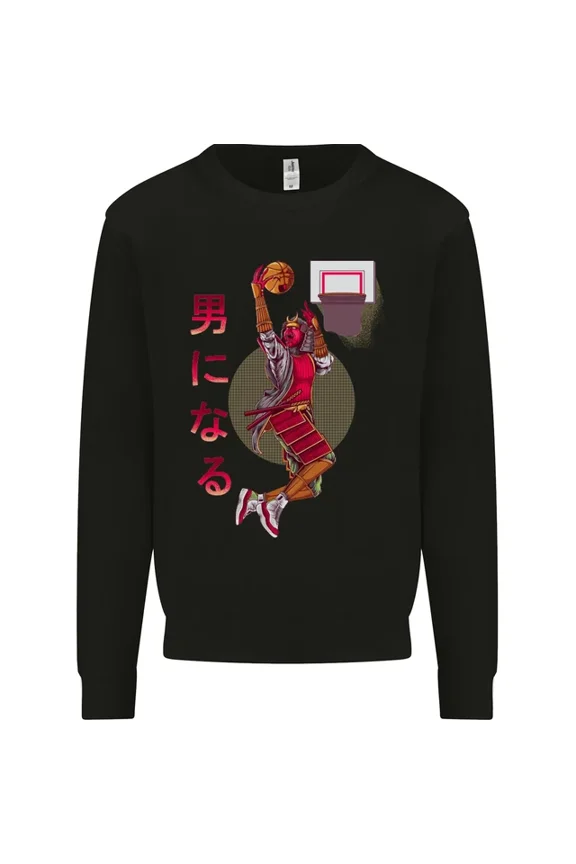 Samurai Basketball Player Sweatshirt