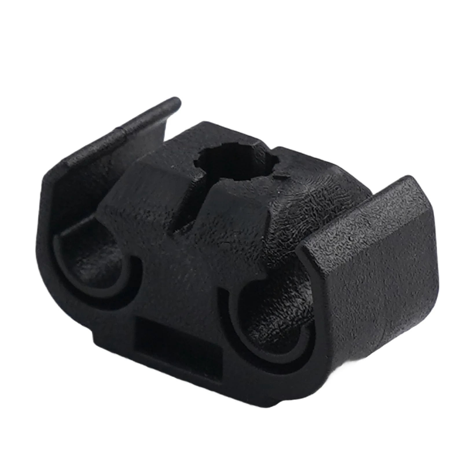10Pcs Double-Brake Line Clips Clamps Black For 5mm (3/16") Brake