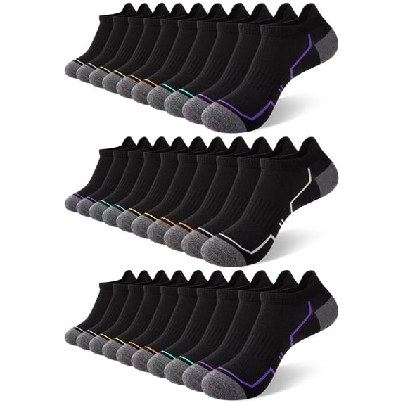 ARWSER Women Classic Ankle Socks Breathable Soft Comfort Casual Socks 15 Pairs