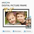 ARZOPA WiFi Digital Photo Frame 10.1 Inch IPS Touchscreen Electronic