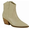 thumbnail image 1 of ARiderGirl Darian Women's Western Booties Pointed Toe Stacked Heel Fashion Ankle Boots, 1 of 5