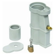 AS-100P 6-Inch Universal Plastic Pool Rail and Ladder Anchor Tubing