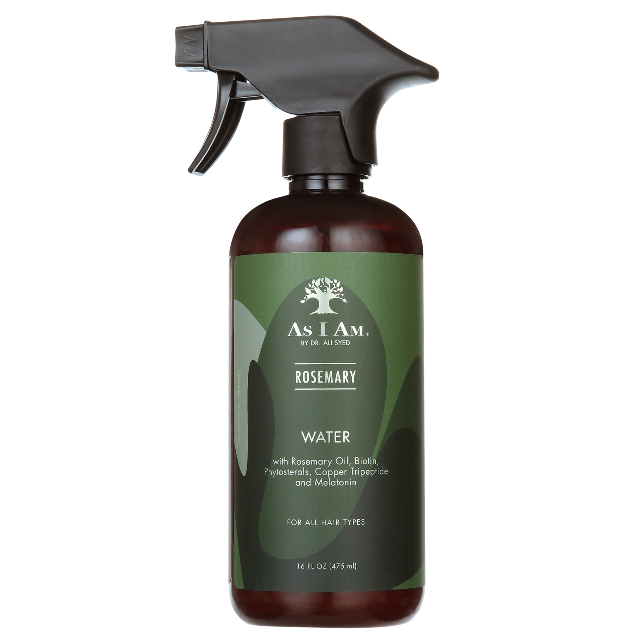 AS I Am Rosemary Water 16 fl. oz., All Hair Type, Moisturizing, Unisex