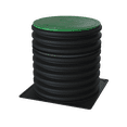thumbnail image 1 of Aero-Stream AS-R29 Riser kit - 23.5" Dia. X 29" Tall, 1 of 6