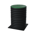 thumbnail image 1 of Aero-Stream AS-R38 Riser kit - 23.5" Dia. X 38" Tall, 1 of 6