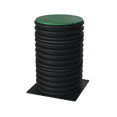thumbnail image 1 of Aero-Stream AS-R41 Riser kit - 23.5" Dia. X 41" Tall, 1 of 6
