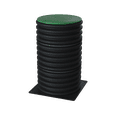 thumbnail image 1 of Aero-Stream AS-R44 Riser kit - 23.5" Dia. X 44" Tall, 1 of 6
