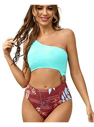 Womens Bikini Swimsuits Bikinis One Shoulder