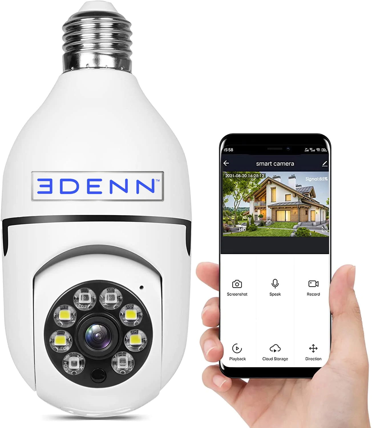 AS SEEN ON TV - MEGA DEAL Edenn I-Defend Camera Auto-tracking