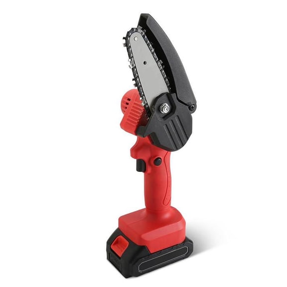 AS SEEN ON TV - Super Saws 2024: 6-Inch Cordless Mini Chainsaw with High-Capacity 21V Batteries for All Your Garden Needs