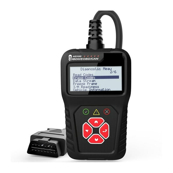 AS100 OBD2 Car Code Reader Automotive Vehicle Universal OBD2 Scanner Check Engine Fault Diagnostic Scan Tool ,Multi-Functions
