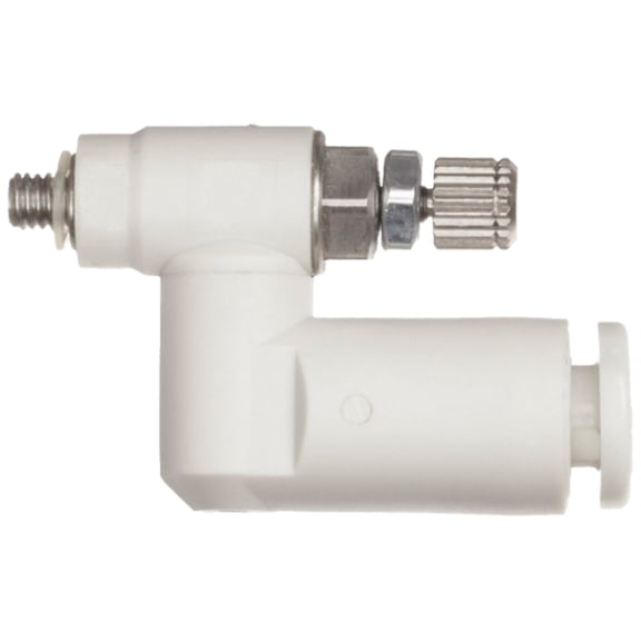AS1301F-M3-01 Flow/Speed Control, elbow, 1/8 fitting, M3 port, meter out