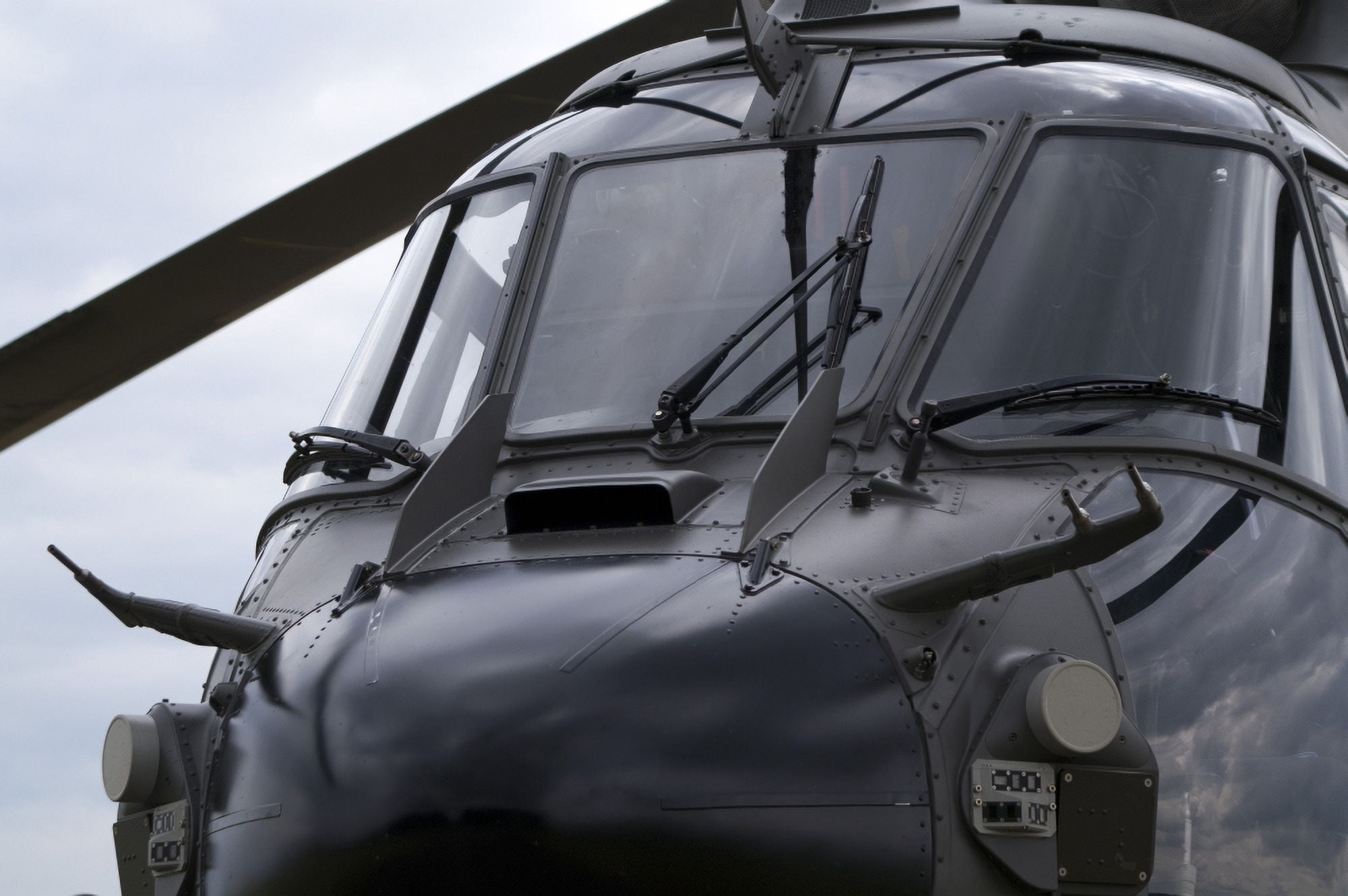 AS532 Cougar of Switzerland Air Force Canvas Art - Ramon Van OpdorpStocktrek Images (35 x 23)