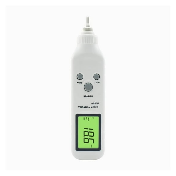 AS63D Pocket Vibrometer, Pen Vibration Meter Tester Gauge Analyzer For Long-term Use ,Versatile Frequency