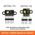 thumbnail image 1 of AS7341 Visible Infrared Color Spectrometer Sensor Module Color Temperature Illuminance Color Measurement Detection B, 1 of 8