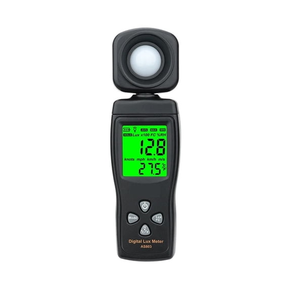 AS803 Digital Photography Mini Spectrometer Actinomete Lux Meter Light Meter Luminance Tester 1-200,000 Lux Tools