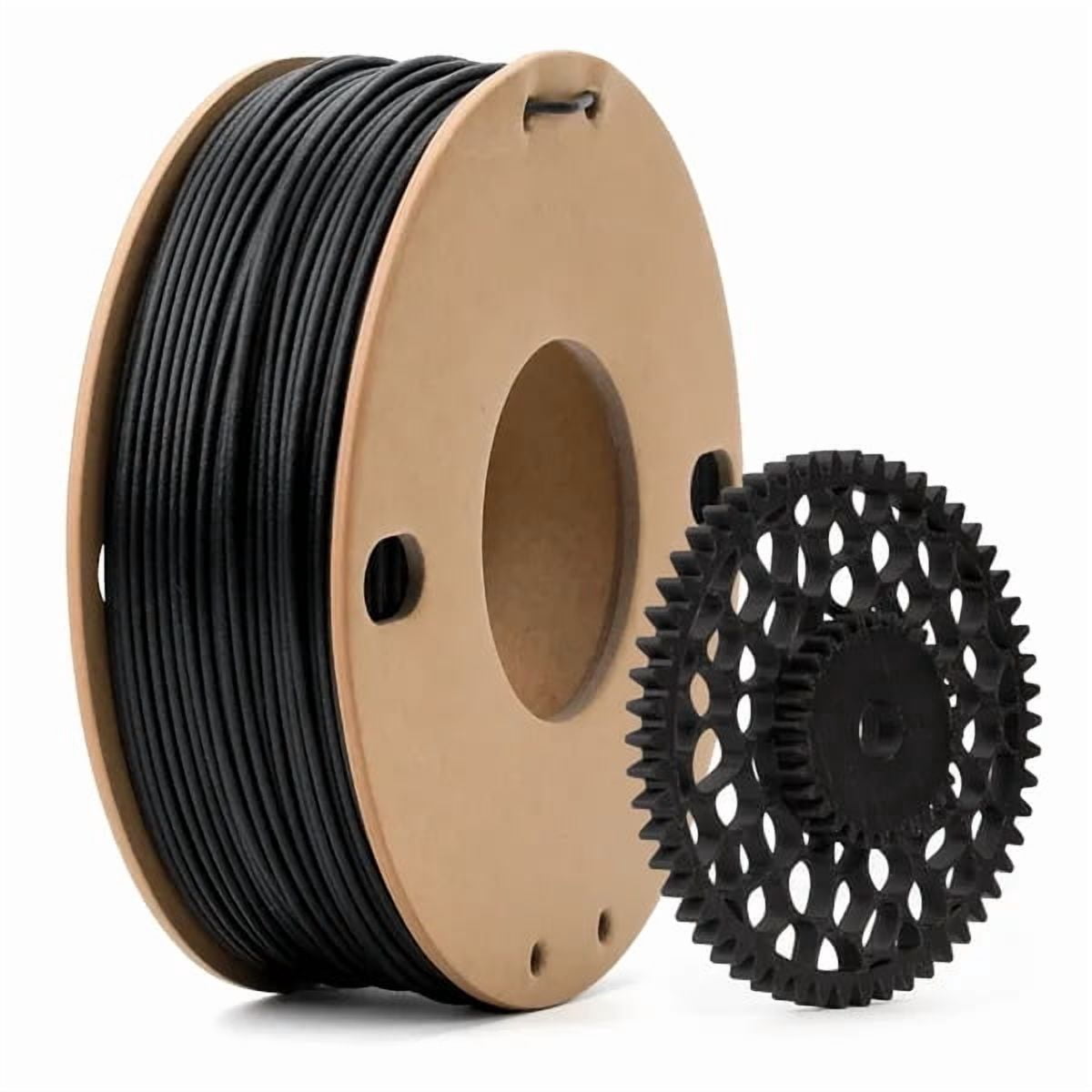 ASA-CF 3D Printer Filament, 15% Carbon Fiber Reinforced, High Strength UV & Weather Resistant Functional Printing Material Compatible with Most FDM 3D Printers
