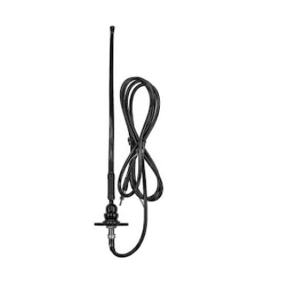 ASA 44US01R Universal Rubber AM & FM Top or Side Mount Antenna