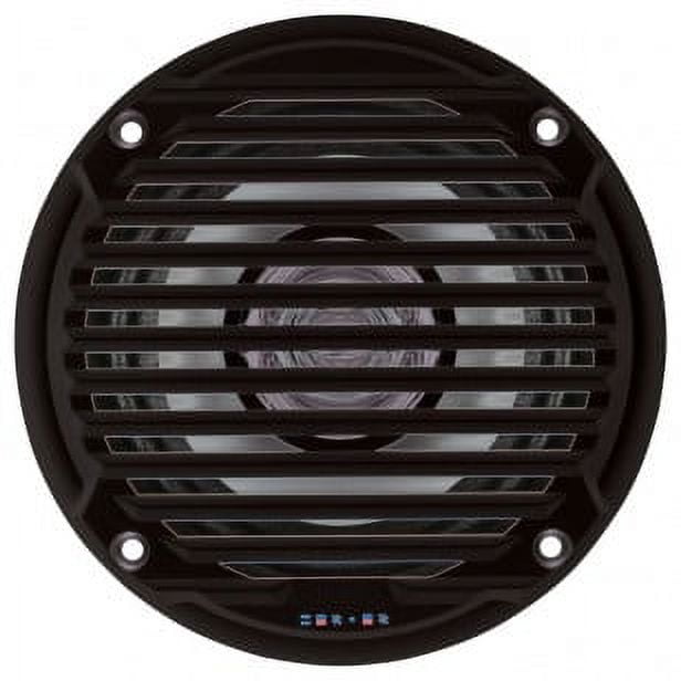 JENSEN 5IN MARINE SPEAKERS BLACK PAIR (1.5IN TOTAL DEPTH)