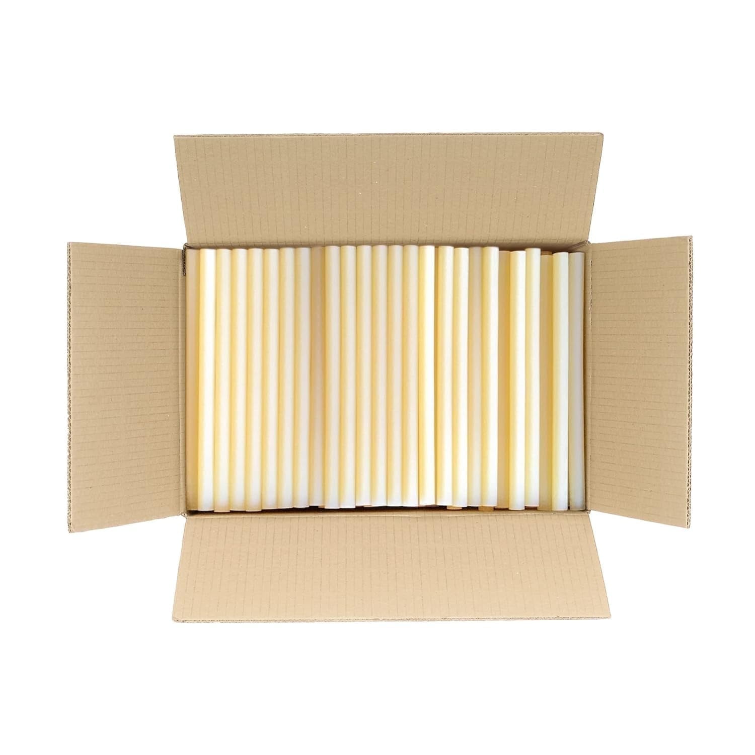 ASA 5/8" x 10" Hot Glue Sticks | High-Strength Bond for Packaging & Wood | 10 lb Pack, 106 Sticks