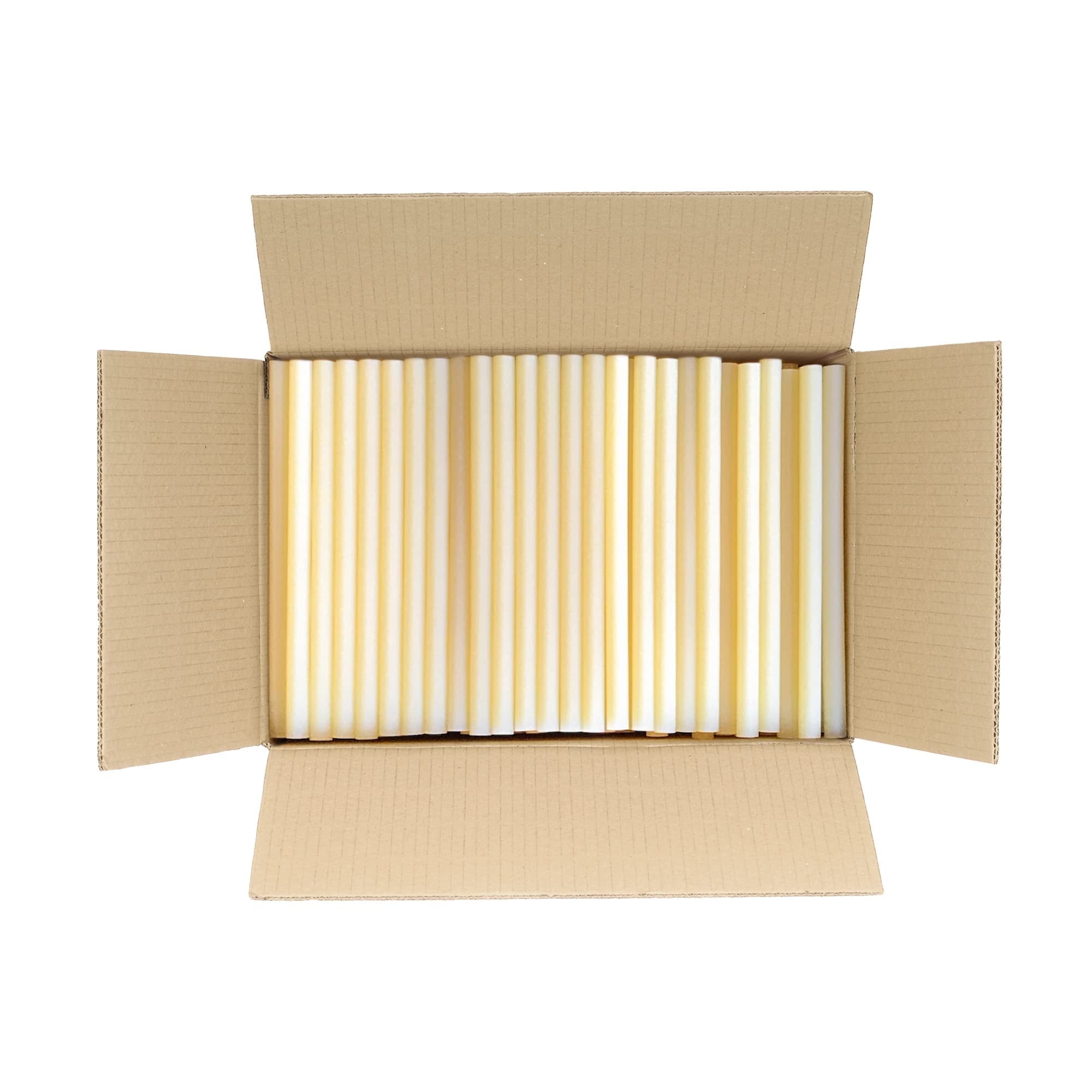 ASA 5/8" x 15" Hot Glue Sticks | High-Strength Bond for Packaging & Wood | 25 lb Pack, 185 Sticks